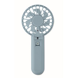 Portable foldable fan, baby blue