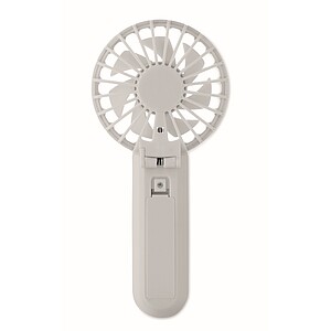 Portable foldable fan, white