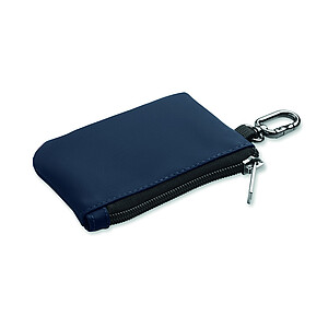 PU key case wallet w/carabiner
