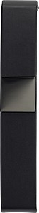 PU luxurious black pen case, suitable for one pen