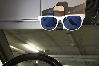 RABS car visor sunglasses holder