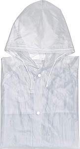 Raincoat in XL, PVC, transparent