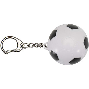 Rami football-shaped vanilla lip balm with SPF 15 and keychain
