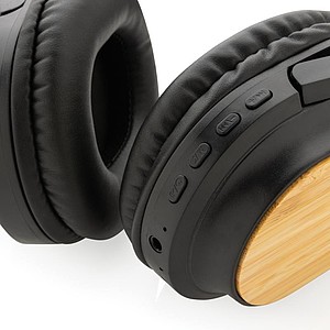 RCS and FSC® bamboo Elite Foldable wireless headphone