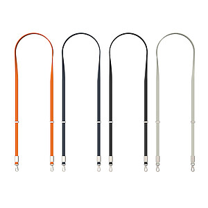 RCS Crossbody Lanyard made from Recycled PET, Navy Blue