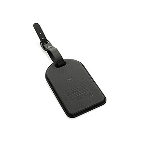 RCS Luggage Tag with Tracker, Black