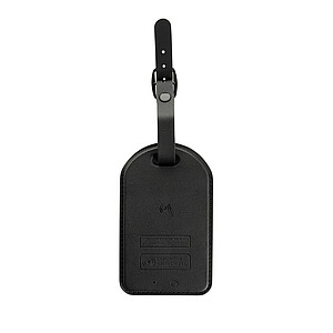 RCS Luggage Tag with Tracker, Black