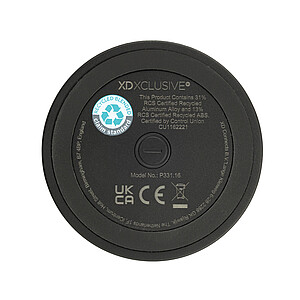 RCS Magnetic Speaker made from Recycled Aluminum 5W, Black