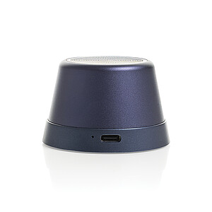 RCS Magnetic Speaker made from Recycled Aluminum 5W, Dark Blue