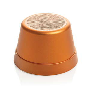 RCS Magnetic Speaker made from Recycled Aluminum 5W, Orange
