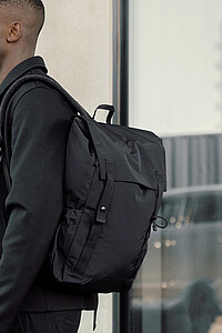 RCS Recycled Nylon Backpack, Black