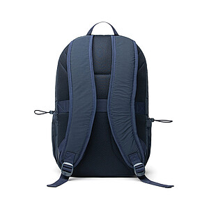 RCS Recycled Nylon Backpack with Front Zipper, Navy Blue