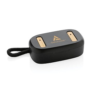 RCS recycled plastic & FSC® bamboo TWS earbuds