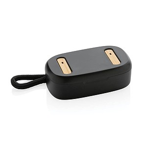 RCS recycled plastic & FSC® bamboo TWS earbuds