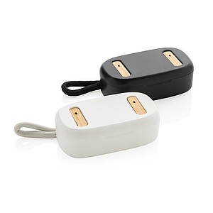 RCS recycled plastic & FSC® bamboo TWS earbuds
