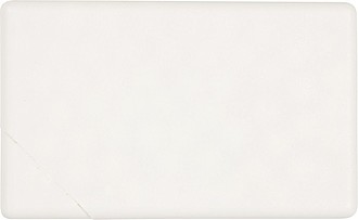 Rectangular mint card White