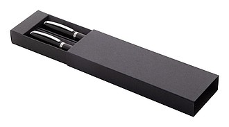 Recycled aluminium pen set, red