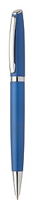 Recycled aluminium pen set, royal blue