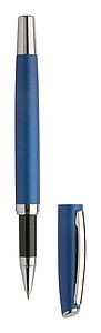 Recycled aluminium pen set, royal blue