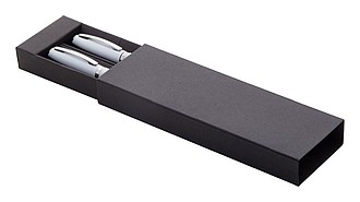 Recycled aluminium pen set, white