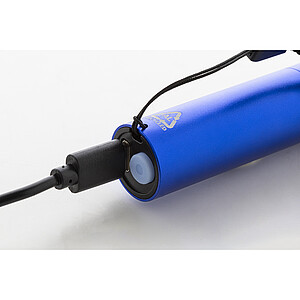 recycled aluminium rechargeable torch