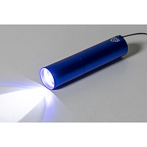 recycled aluminium rechargeable torch