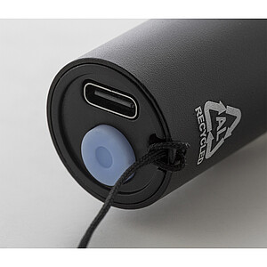 recycled aluminium rechargeable torch