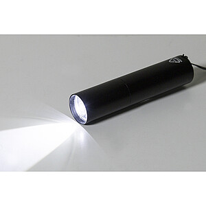 recycled aluminium rechargeable torch