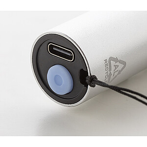 recycled aluminium rechargeable torch