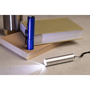 recycled aluminium rechargeable torch