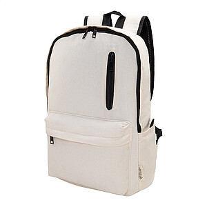 recycled canvas backpack