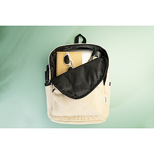 recycled canvas backpack