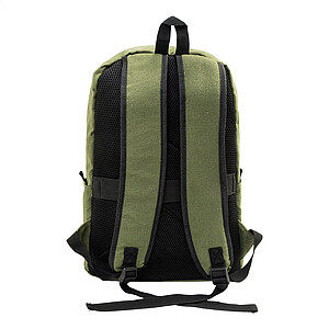 recycled canvas backpack