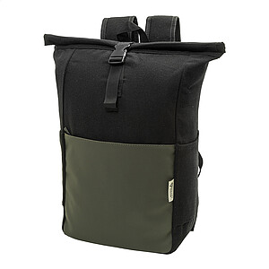 recycled canvas backpack