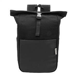recycled canvas backpack