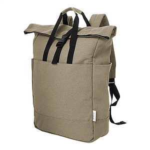recycled canvas backpack