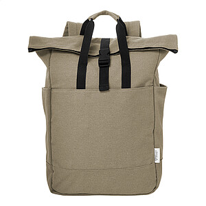 recycled canvas backpack