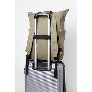 recycled canvas backpack