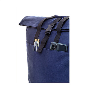 recycled canvas backpack
