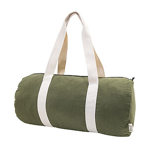 recycled canvas sports bag