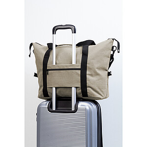 recycled canvas travel bag