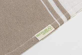 recycled cotton beach towel