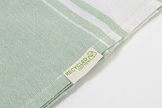 recycled cotton beach towel