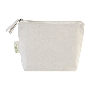 recycled cotton cosmetic bag