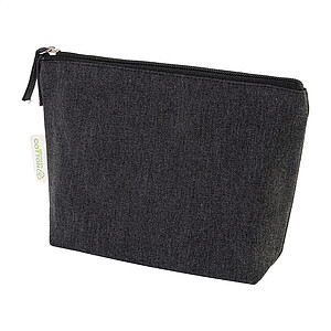 recycled cotton cosmetic bag