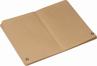 Recycled notebook, lined
