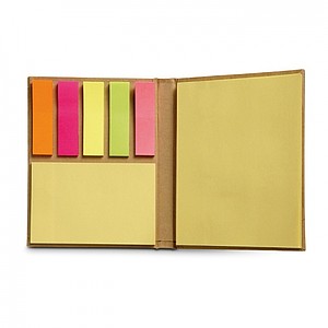 Recycled sticky note pad, beige