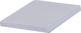 Refrigerator magnet with vase, beige