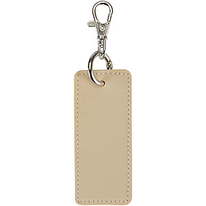 Resi Plus GRS recycled rectangle charm keychain