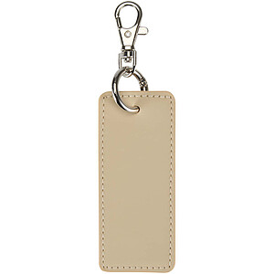 Resi Plus GRS recycled rectangle charm keychain